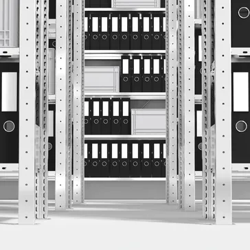 <span>Alles in Ordnung:</span> META Regalsysteme  für Büro und Archiv