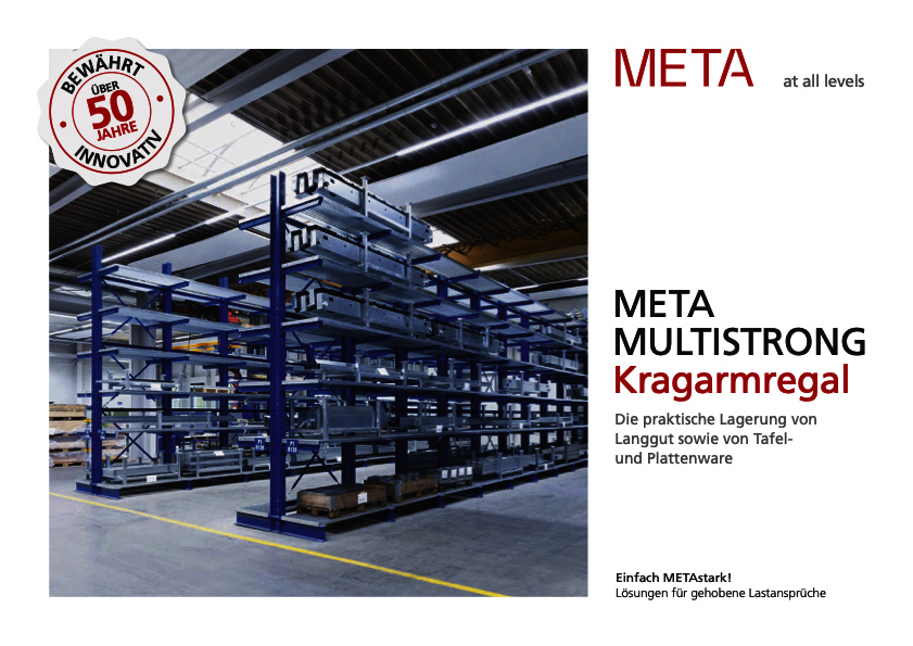 Meta multistrong kragarmregal screen 4ktT25zX